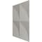 Ekena Millwork 11 7/8in. W x 11 7/8in. H Tirana EnduraWall Decorative 3D Wall Panel Covers 0.98 Sq. Ft. WP12X12TICSV - alternate 5